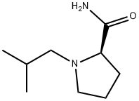 2-Pyrrolidinecarboxamide,1-(2-methylpropyl)-,(2R)-(9CI) Structure