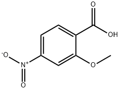 2-Methoxy-4-nitrobenzoic acid 구조식 이미지