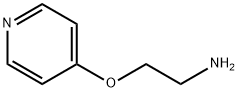 Ethanamine, 2-(4-pyridinyloxy)- (9CI) Structure