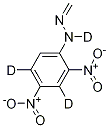 ForMaldehyde 2,4-Dinitrophenylhydrazone--d3 구조식 이미지