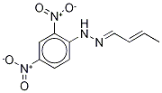 Crotonaldehyde 2,4-Dinitrophenylhydrazone-d3 Structure