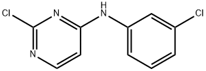 2-Chloro-N-(3-chlorophenyl)pyrimidin-4-amine Structure