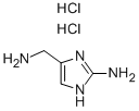 4-AMINOMETHYL-1H-IMIDAZOL-2-YLAMINE 2HCL Structure