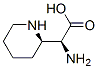 2-Piperidineaceticacid,alpha-amino-,(alphaS,2R)-(9CI) Structure