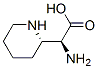2-Piperidineaceticacid,alpha-amino-,(alphaS,2S)-(9CI) Structure