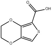 2,3-DIHYDROTHIENO[3,4-B][1,4]DIOXINE-5-CARBOXYLIC ACID 구조식 이미지