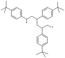 폴리(4-T-BUTYLSTYRENE) 구조식 이미지