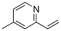 2-VINYL-4-PICOLINE Structure