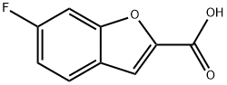 6-Fluorobenzofuran-2-carboxylic acid Structure
