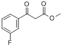 3-(3-FLUORO-페닐)-3-OXO-프로피온산메틸에스테르 구조식 이미지