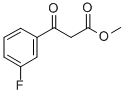 3-(3-FLUORO-PHENYL)-3-OXO-PROPIONIC ACID METHYL ESTER Structure