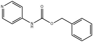 Carbamic acid, 4-pyridinyl-, phenylmethyl ester (9CI) Structure