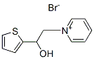 1-[2-Hydroxy-2(2-thienyl)ethyl]pyridinium bromide 구조식 이미지