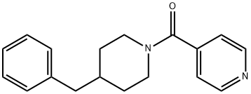 4-(PHENYLMETHYL)-1-(4-PYRIDINYLCARBONYL)-PIPERIDINE Structure