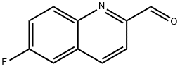 6-FLUOROQUINOLINE-2-CARBOXALDEHYDE Structure