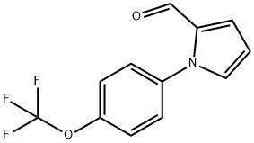 1-[4-(트리플루오로메톡시)페닐]-1H-피롤-2-카르발데하이드 구조식 이미지