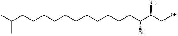 15-Methylhexadeca Sphinganine Structure