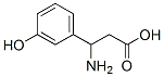 3-AMINO-3-(3-HYDROXY-PHENYL)-PROPIONIC ACID Structure