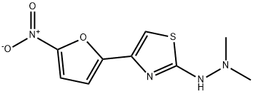 2-(2,2-DIMETHYLHYDRAZINO)-4-(5-NITRO-2-FURYL)THIAZOLE Structure