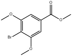 메틸4-브로모-3,5-디메톡시벤조에이트 구조식 이미지