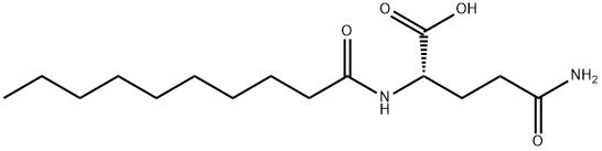 N2-Decanoyl-L-glutaMine Structure