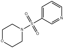 4-(Pyridin-3-ylsulphonyl)morpholine 구조식 이미지