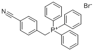 (4-시아노벤질)(트리페닐)포스포늄브로마이드 구조식 이미지