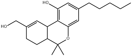 (+/-)-11-HYDROXY-DELTA9-THC 구조식 이미지