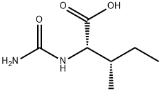 3-METHYL-2-UREIDO-PENTANOIC ACID Structure