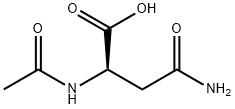 Nalpha-Acetyl-D-asparagine 구조식 이미지