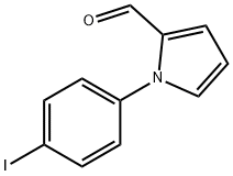 1-(4-아이오도페닐)-1H-피롤-2-카르발데하이드 구조식 이미지