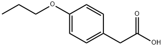 (4-PROPOXY-PHENYL)-ACETIC ACID Structure