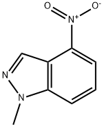 1-Methyl-4-nitro-1H-indazole Structure