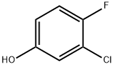 3-Chloro-4-fluorophenol 구조식 이미지