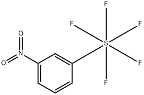 3-NITROPHENYLSULFUR PENTAFLUORIDE Structure