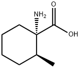 Cyclohexanecarboxylic acid, 1-amino-2-methyl-, (1S,2S)- (9CI) Structure