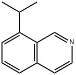 이소퀴놀린,8-(1-메틸에틸)-(9Cl) 구조식 이미지