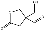 3-Furancarboxaldehyde, tetrahydro-3-(hydroxymethyl)-5-oxo- (9CI) Structure