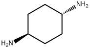trans-1,4-Diaminocyclohexane 구조식 이미지