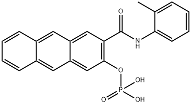 NAPHTHOL AS-GR PHOSPHATE Structure