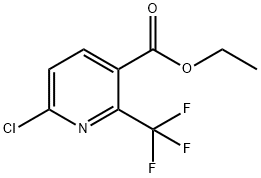 Ethyl 6-chloro-2-(trifluoromethyl)nicotinate Structure