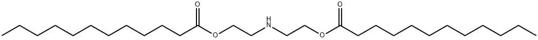 2,2'-Iminobis(ethanol dodecanoate) 구조식 이미지