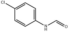 N-(4-CHLOROPHENYL)FORMAMIDE 구조식 이미지