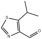 4-Thiazolecarboxaldehyde, 5-(1-methylethyl)- (9CI) Structure