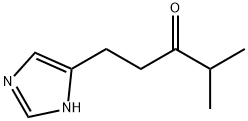 3-Pentanone,  1-(1H-imidazol-4-yl)-4-methyl-  (9CI) 구조식 이미지