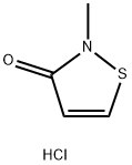 2-Methyl-4-isothiazolin-3-one hydrochloride Structure