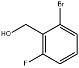 (2-BROMO-6-FLUOROPHENYL)METHANOL 구조식 이미지