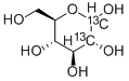 D-[1,2-13C2]GLUCOSE Structure