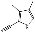 피롤-2-카르보니트릴,3,4-디메틸-(8CI) 구조식 이미지