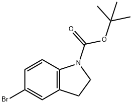 261732-38-1 tert-butyl 5-bromoindoline-1-carboxylate